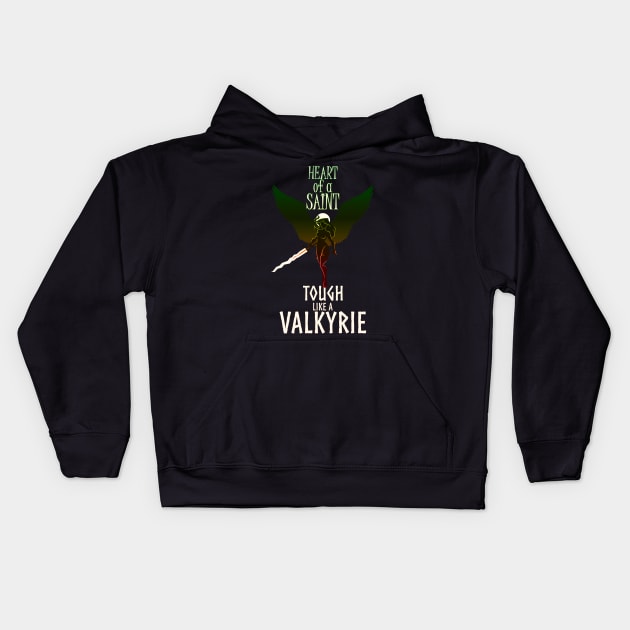 Valkyrie saint #6 Kids Hoodie by jc007